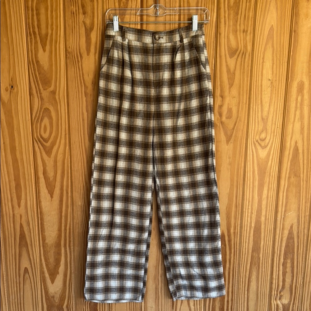 Lelis Collection Plaid Pant Size Small